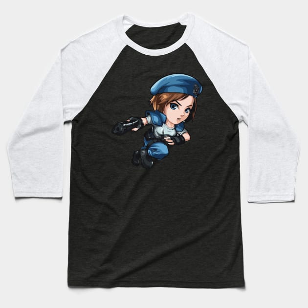 Jill Baseball T-Shirt by Trontee